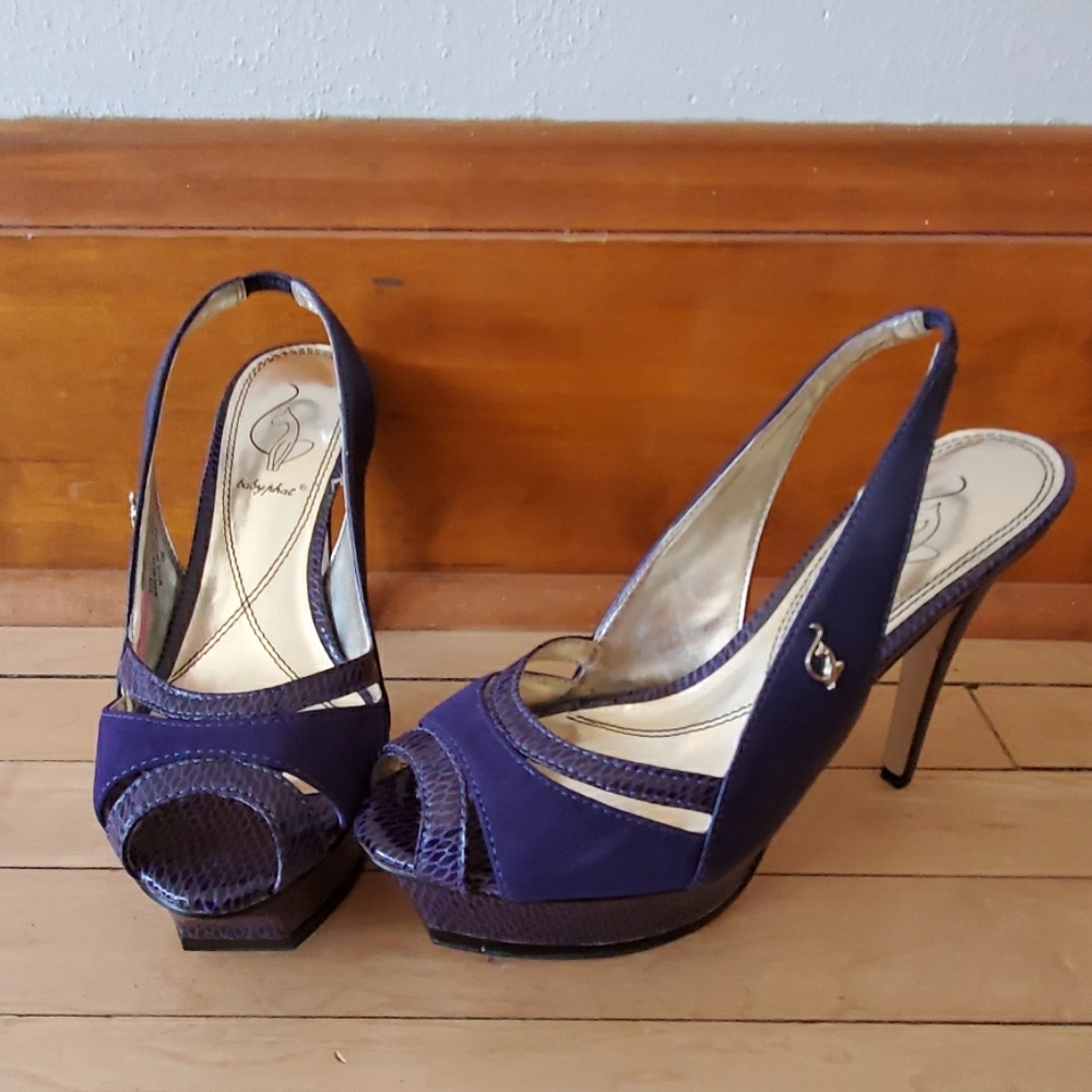 Baby Phat Violet Heels